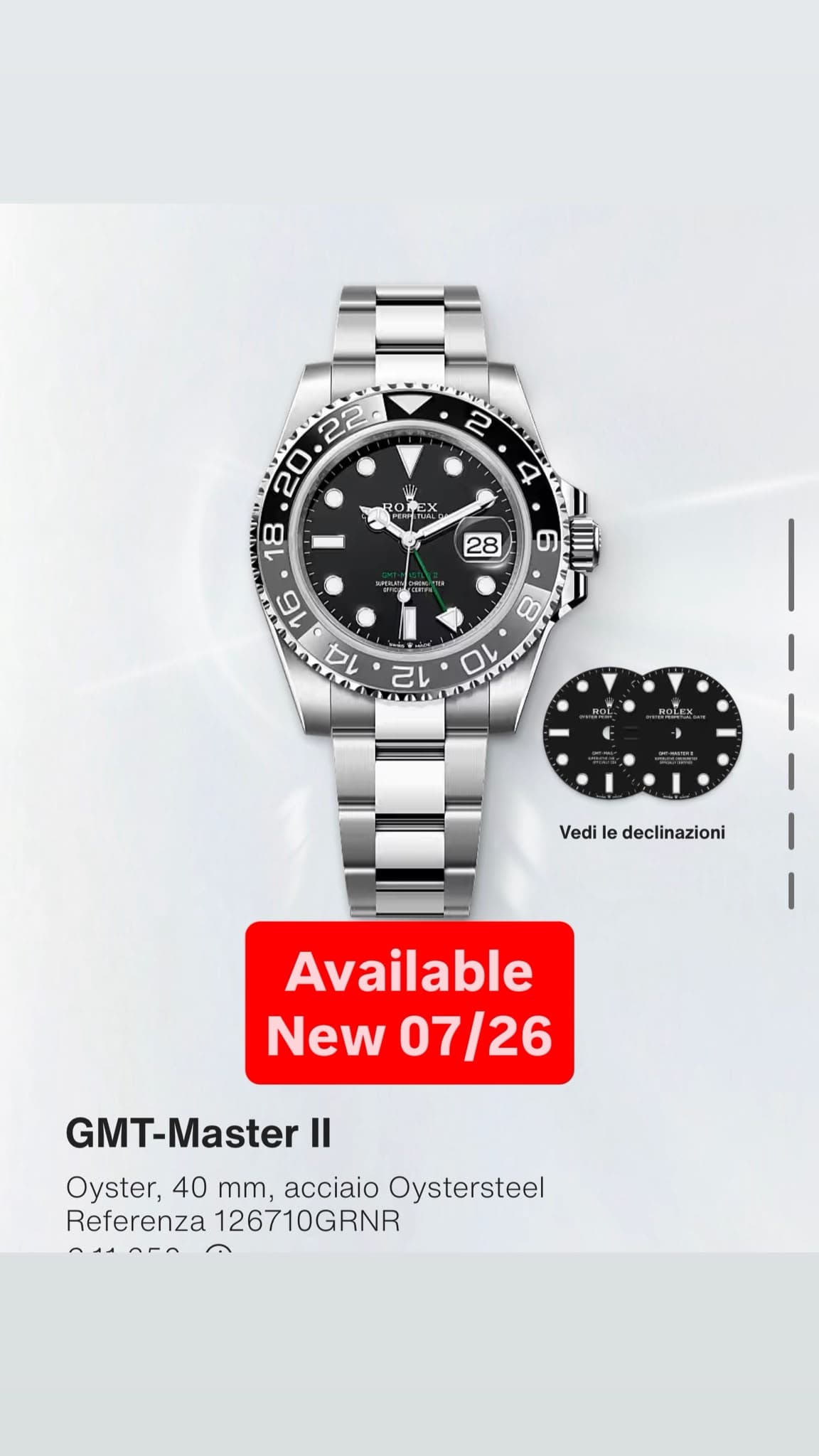 Rolex GMT-Master II