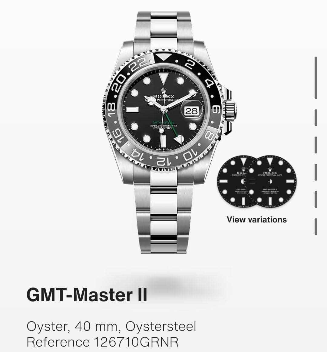 Rolex GMT-Master II