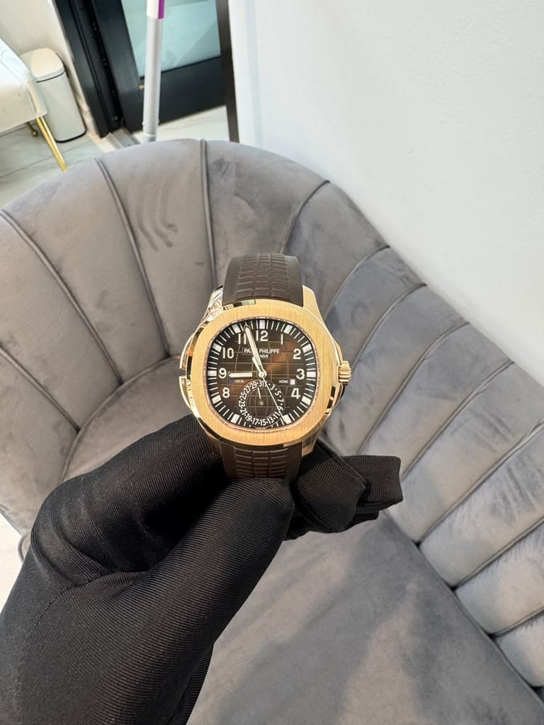 Patek Philippe Aquanaut Time Travel