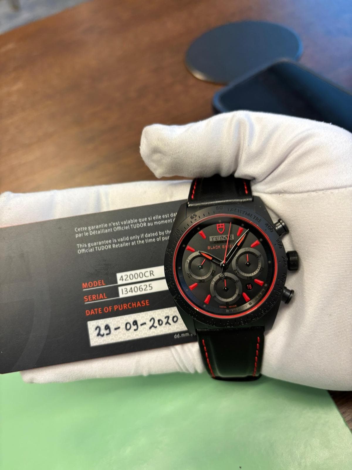Tudor Fastrider Black Shield Ceramic