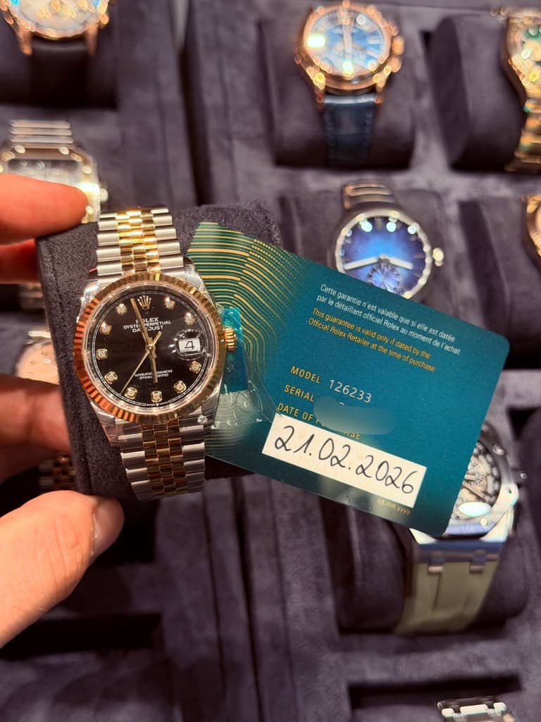 Rolex Datejust 36 (Yellow Gold)