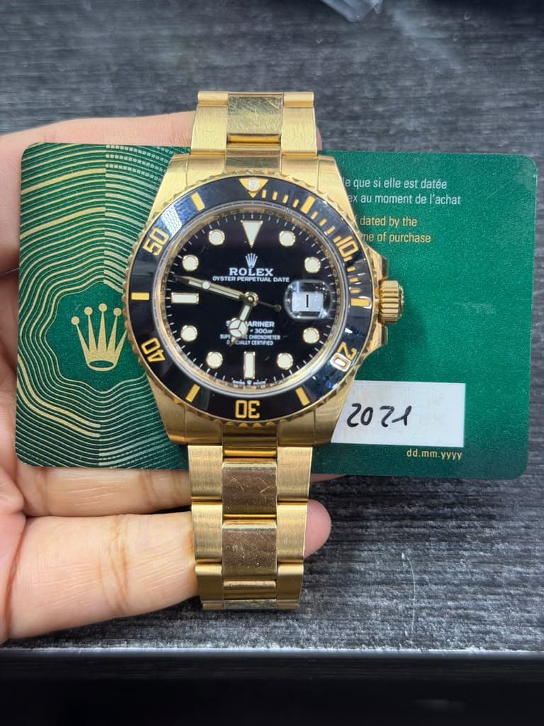 Rolex Submariner (Yellow Gold)