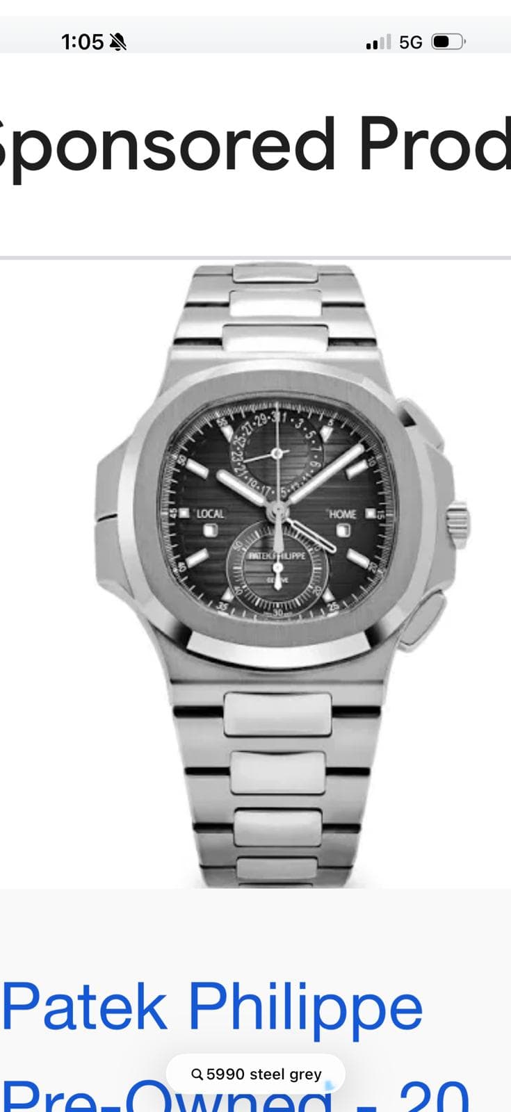 Patek Philippe Nautilus