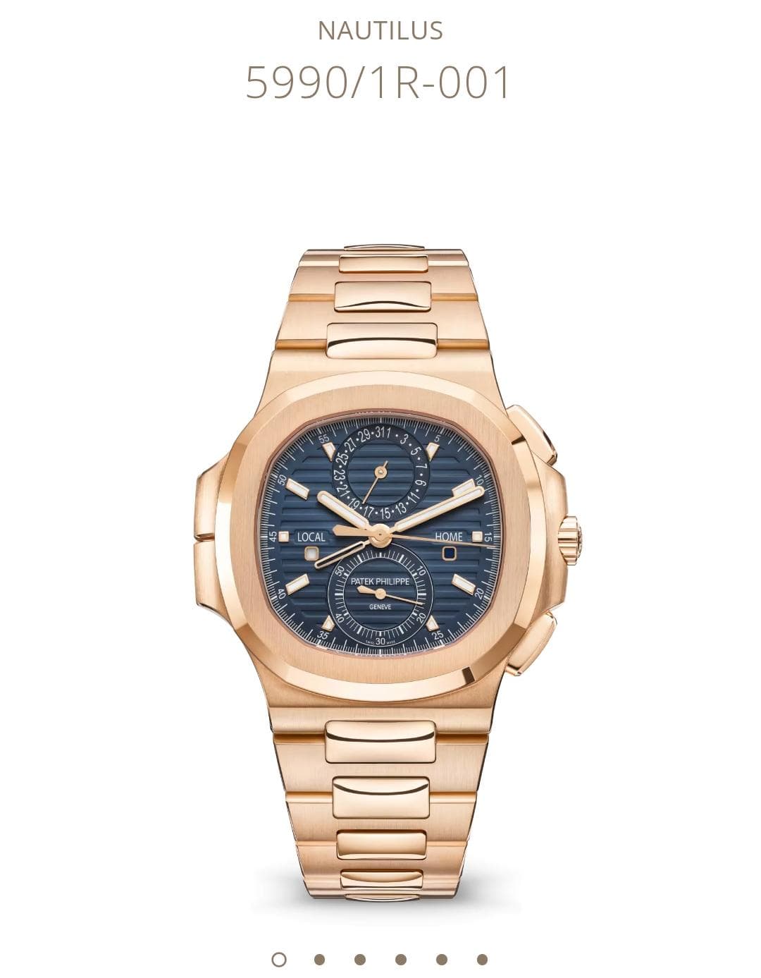 Patek Philippe Nautilus Travel Time